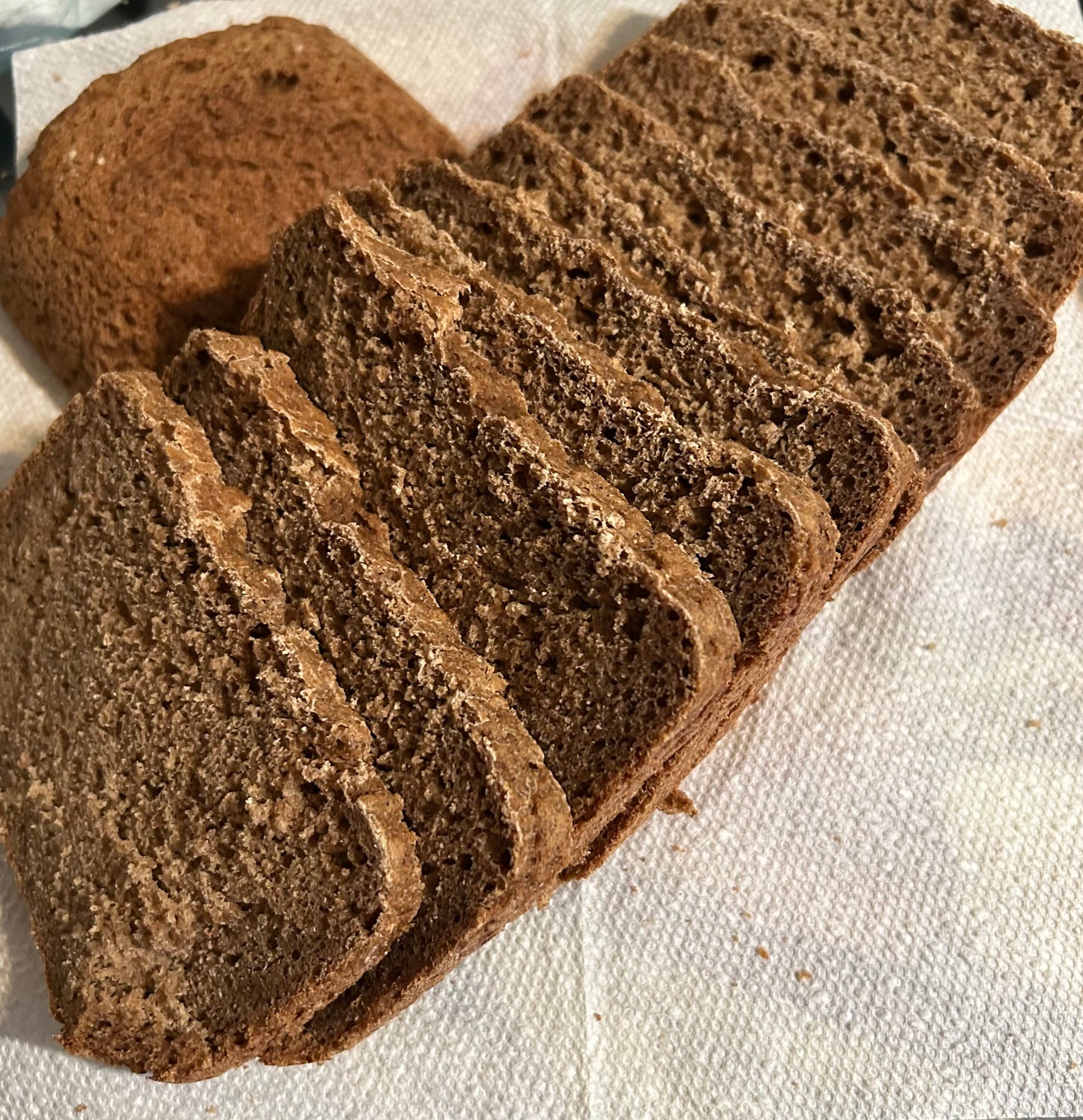Organic Rye / Wheat Bread (50/50 Blend)
